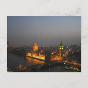 London House of Parliament Postcard