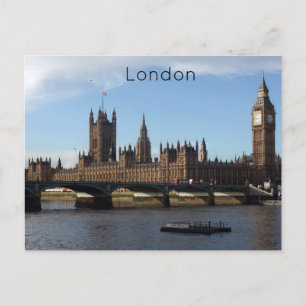 London, Houses of Parliament Postcard