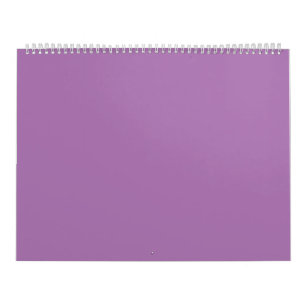 London Hue,Opera Mauve,Pale Purple, Calendar