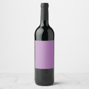 London Hue,Opera Mauve,Pale Purple, Wine Label