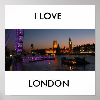 london, I LOVE , LONDON Poster