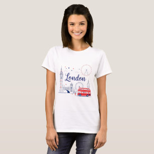 London Iconic Landmarks T-Shirt