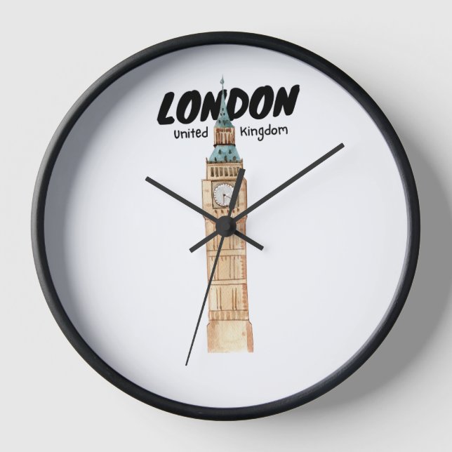 London Images Wall Clock (Front)