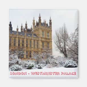 London in Winter, Westminster (Fridge Magnet) Magnet