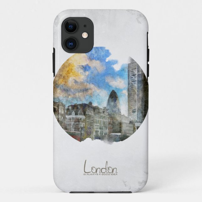 London is alwasy a good idea Case-Mate iPhone case (Back)