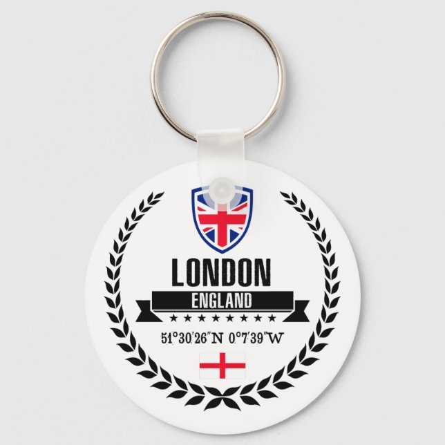 London Key Ring (Front)