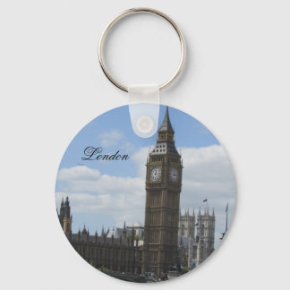 London Keychain England Keepsake Travel Souvenir