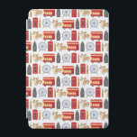 London Landmarks Icon Collage iPad Mini Cover<br><div class="desc">All the favourites including the Queen's corgi on decorative London collage gifts,  cases and accessories.</div>