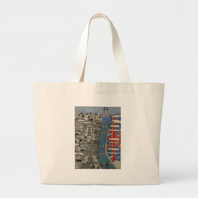 london large tote bag (Front)