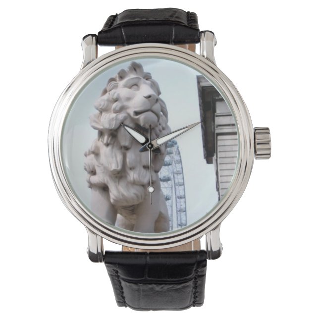 London Lion Statue Watch (Front)