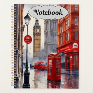 "London Love Notebook" Planner