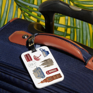 London Luggage Tag