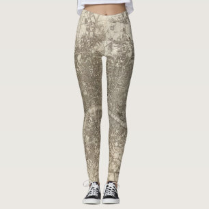 London Map Leggings