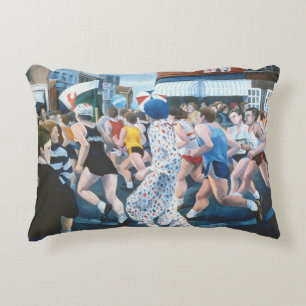 London Marathon 1996 Decorative Cushion