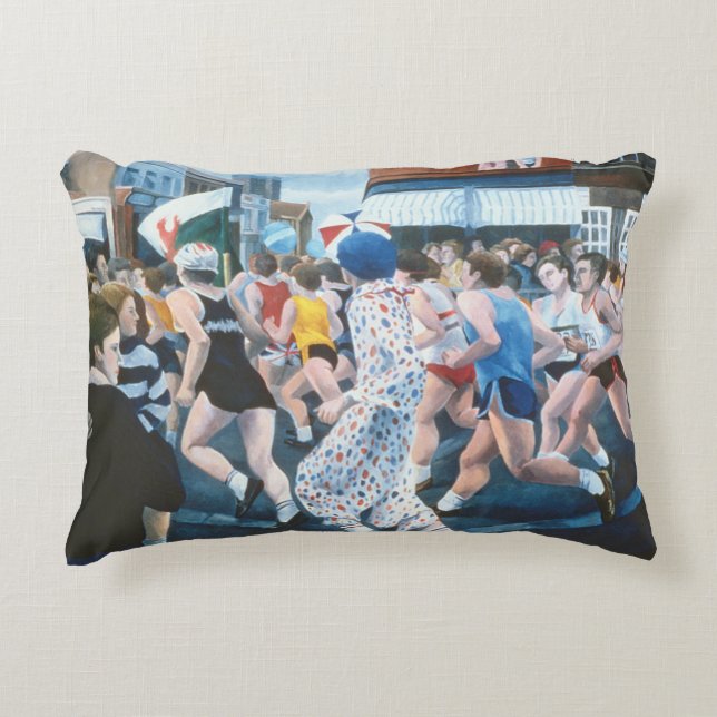 London Marathon 1996 Decorative Cushion (Front)