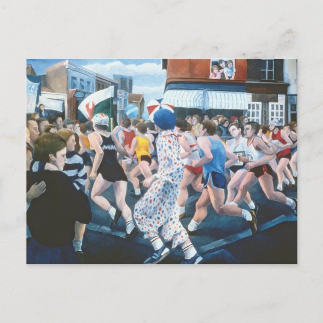 London Marathon 1996 Postcard (Front)