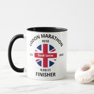 London Marathon Finisher Running Gift For Runners Mug