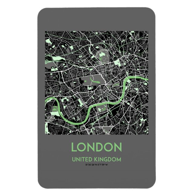 LONDON MEMORY MAGNET (Vertical)