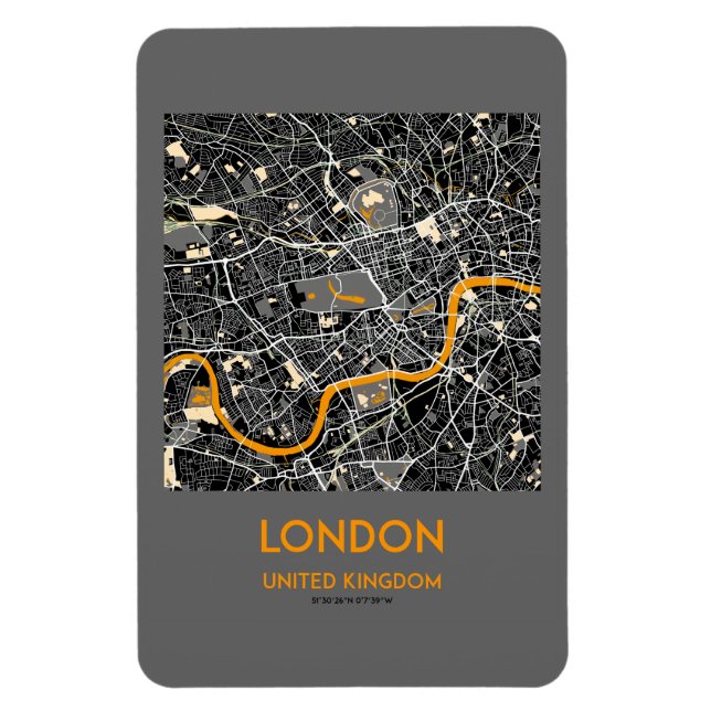 LONDON MEMORY MAGNET (Vertical)