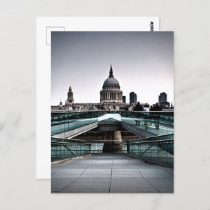 London - Millennium Bridge & St Pauls (6334) Postcard