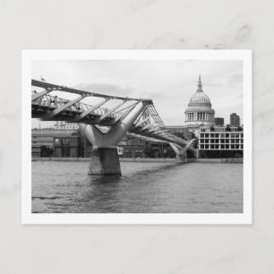 London: Millennium Bridge & St. Paul's Cathedral Postcard