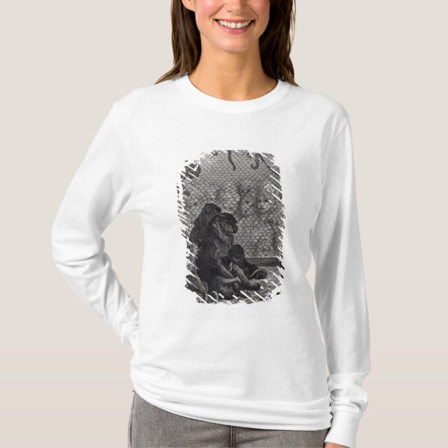 London' Monkeys T-Shirt (Front)