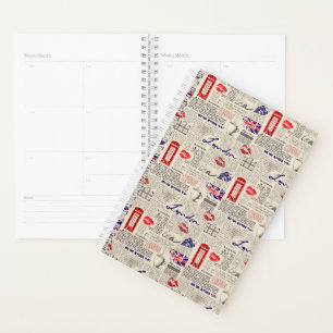 London Newspaper Pattern Planner