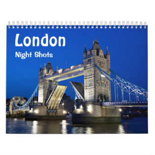 London - Night Shots Calendar
