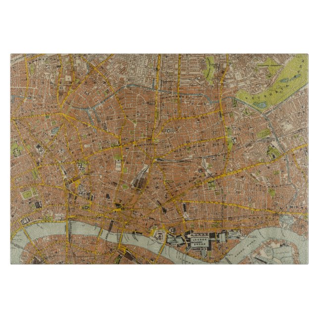 London Northeast Cutting Board (Front)