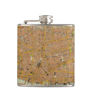 London Northeast Hip Flask