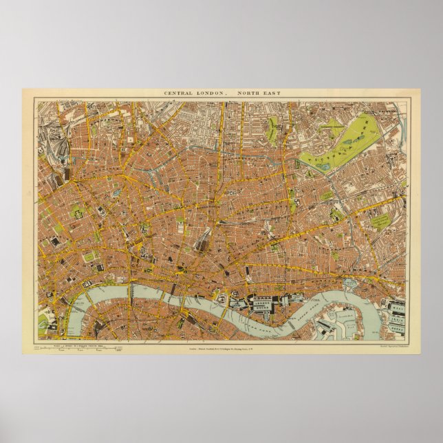 London Northeast Poster (Front)