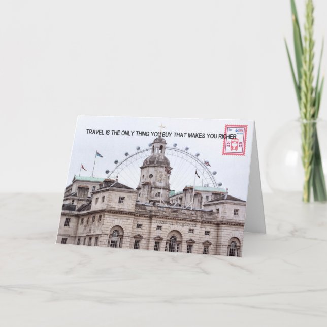 LONDON OLD AND NEW Greeting Card (Front)