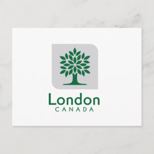 London, Ontario flag Postcard