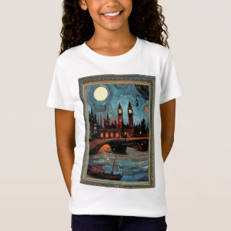 London painting in Vintage framed T-Shirt