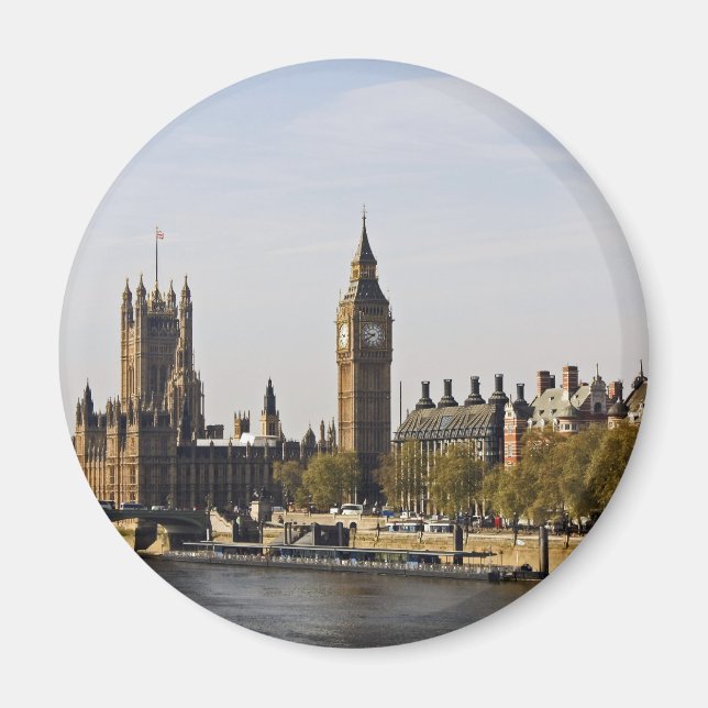 London Panorama Magnet (Front)