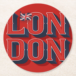 London Paper Coasters