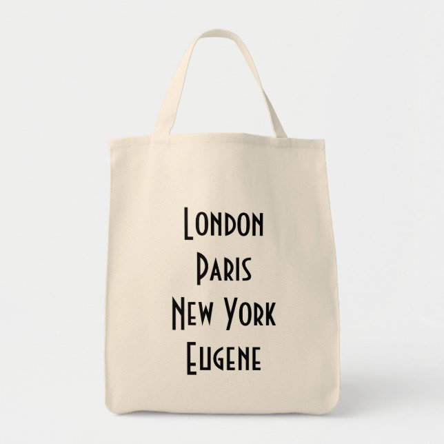 London Paris New York Eugene Tote Bag (Front)