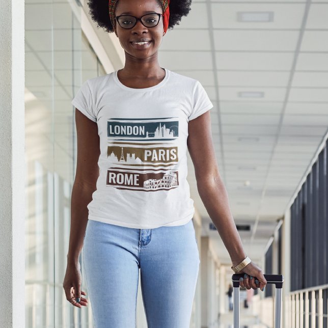 London Paris Rome T-Shirt (Creator Uploaded)