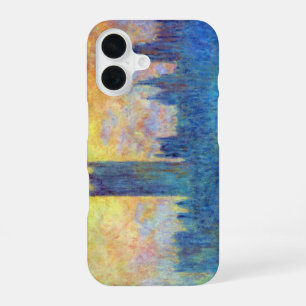 London Parliament in Winter by Claude Monet iPhone 16 Case