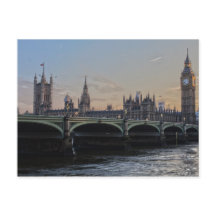 London, Parliament Postcard