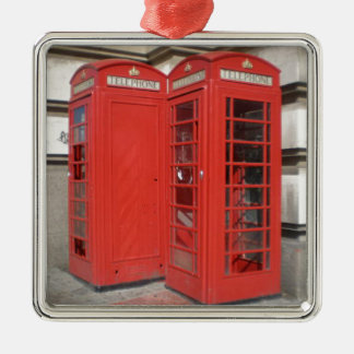 London Phone Booth Products Metal Tree Decoration