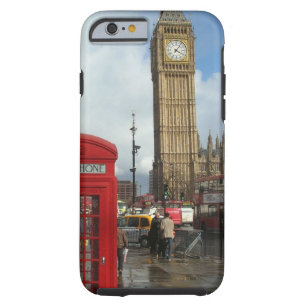 London Phone box & Big Ben (St.K) Tough iPhone 6 Case