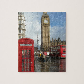 London Phone box & Big Ben (St.K) Jigsaw Puzzle