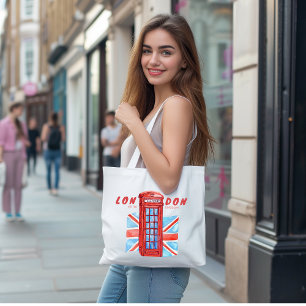 London Phonebooth Tote Bag