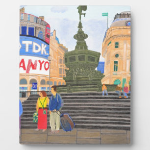 London, Piccadilly Circus Plaque
