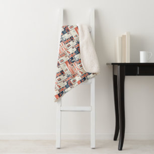 London Post Sherpa Blanket