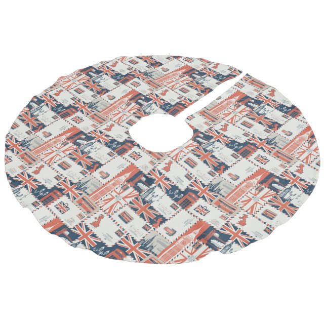 London Post Tree Skirt (Angled)