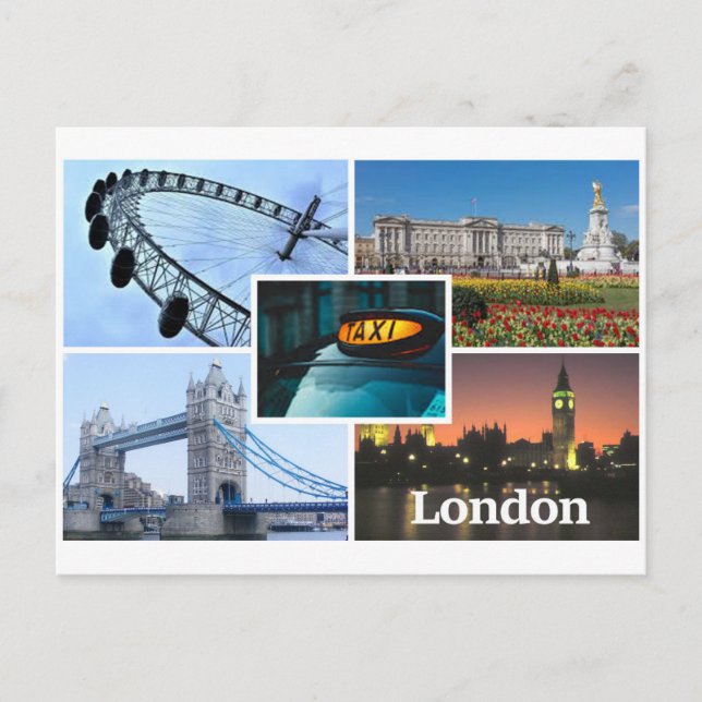 LONDON POSTCARD (Front)