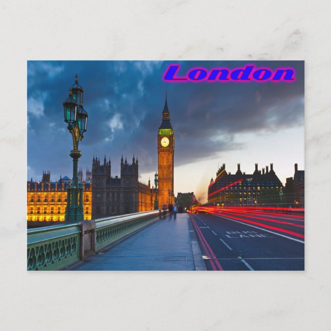 London Postcard (Front)