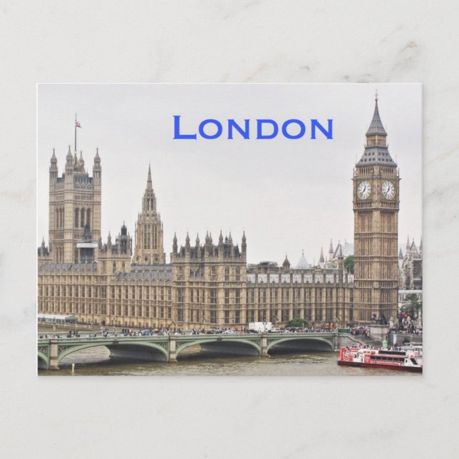 London Postcard (Front)